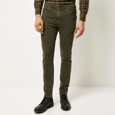 Khaki Sid skinny jeans